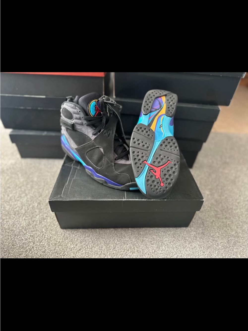 Jordan 8 Aqua “Playoffs” retro Men’s size 12